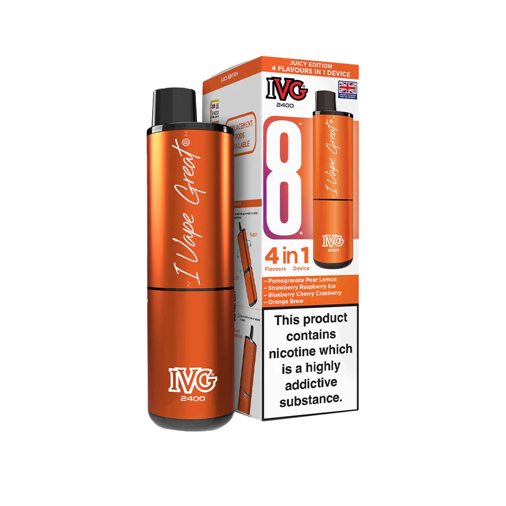IVG 2400 Rechargeable Kit Juicy Edition