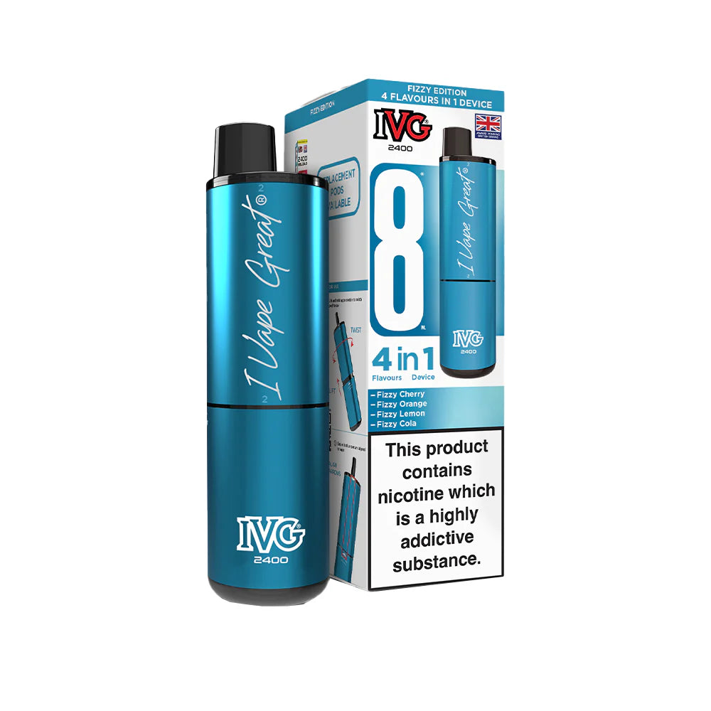 IVG 2400 Rechargeable Kit Fizzy Edition