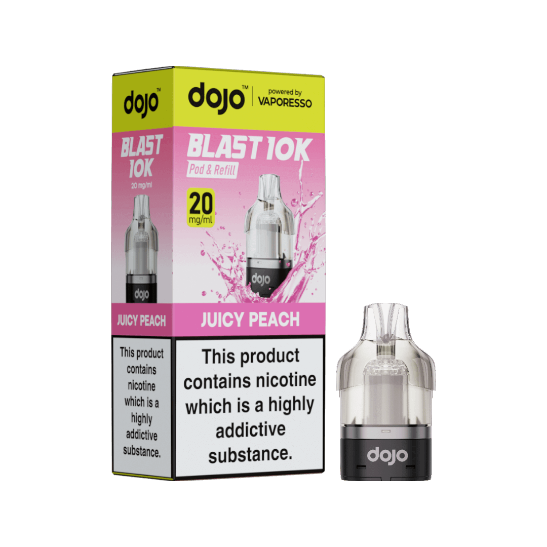 Dojo Blast 10K Replacement Pod Juicy Peach