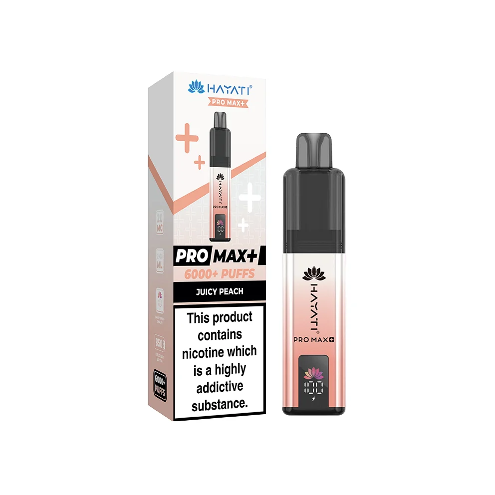 Hayati Pro Max+ Kit 20mg Juicy Peach