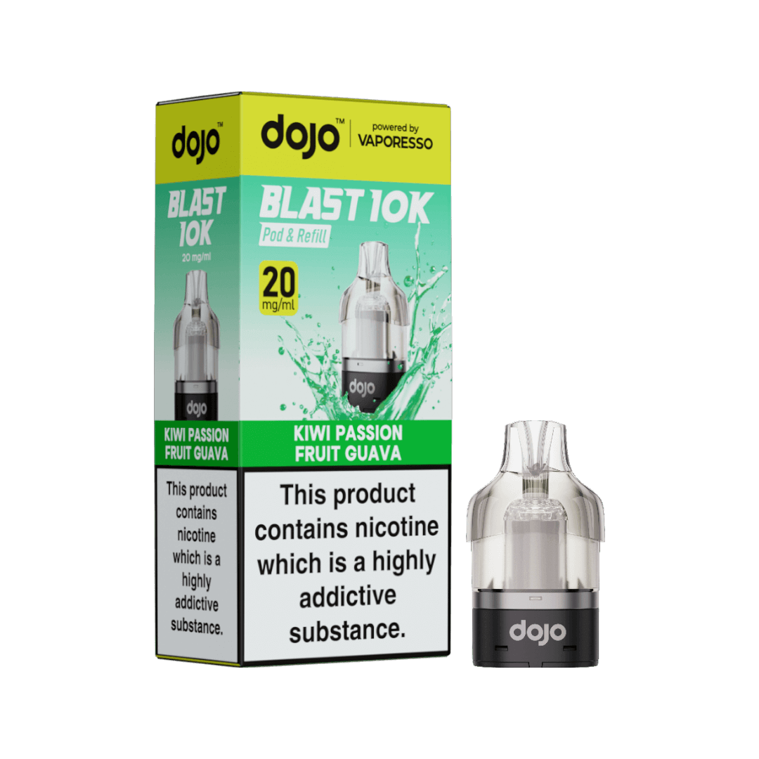 Dojo Blast 10K Replacement Pod Kiwi Passion Fruit Guava