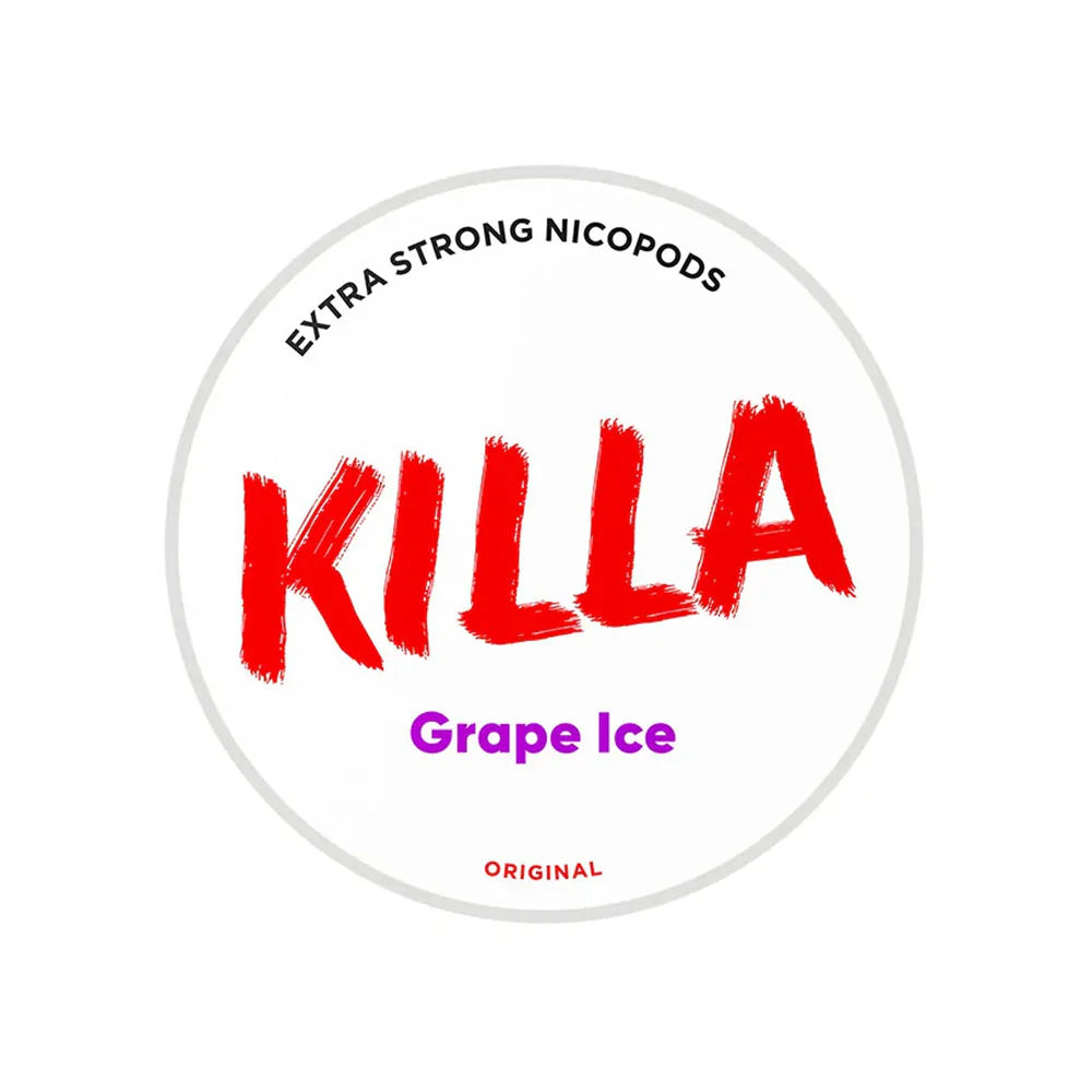 Killa Nic Pouches Grape Ice 16mg