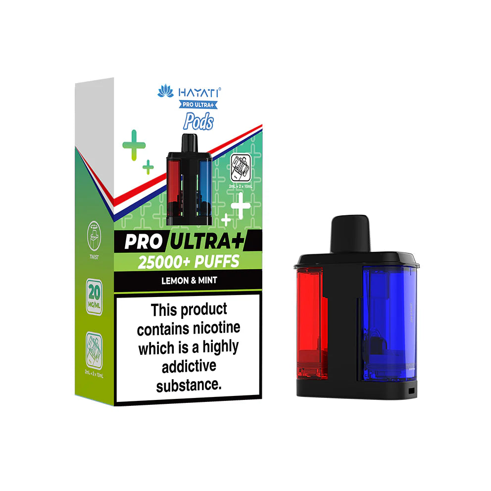 Hayati Pro Ultra+ Refill Pod Lemon & Mint