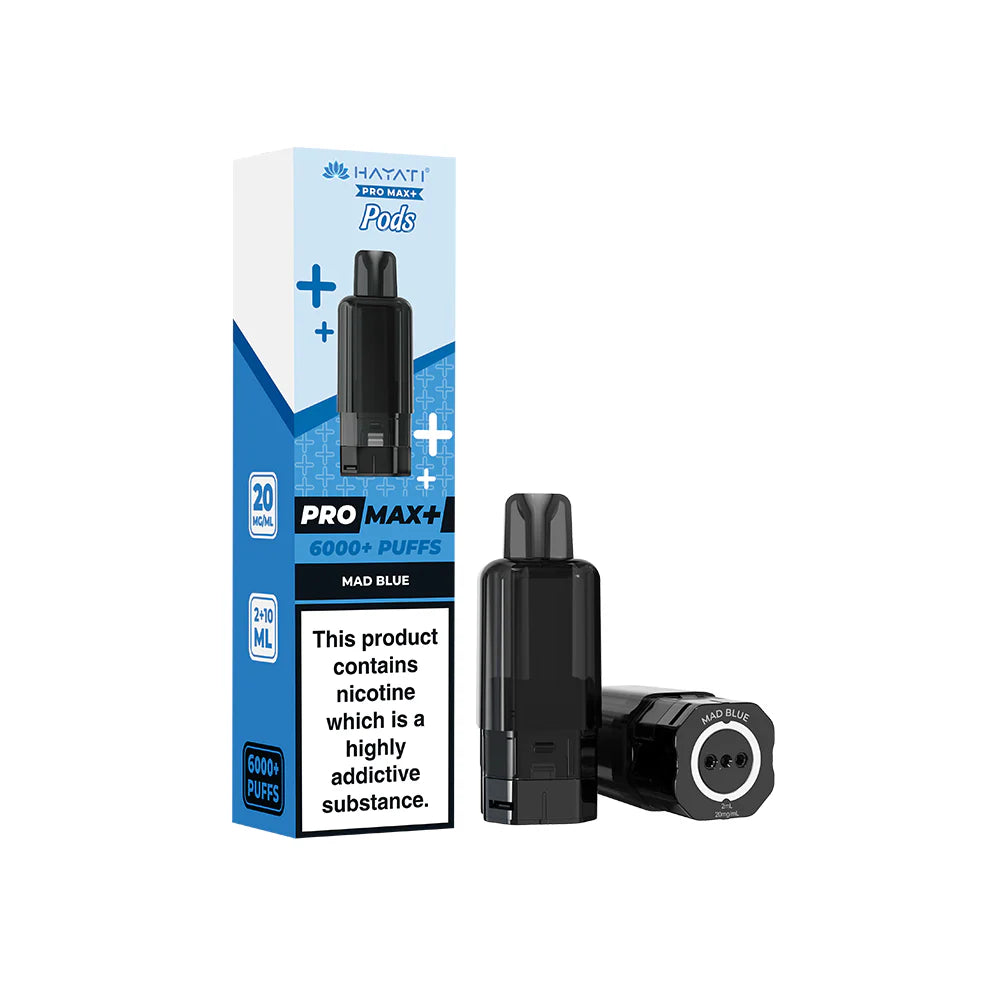 Hayati Pro Max+ Pods 20mg Mad Blue