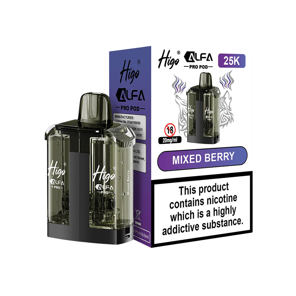 Higo Alfa Pro Pod Mixed Berry