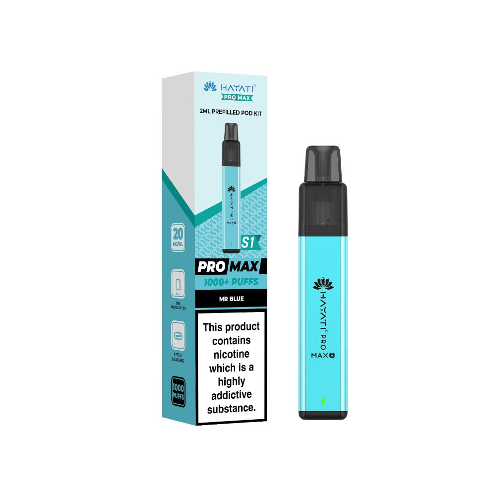 Hayati Pro Max S1 Kit Mr Blue