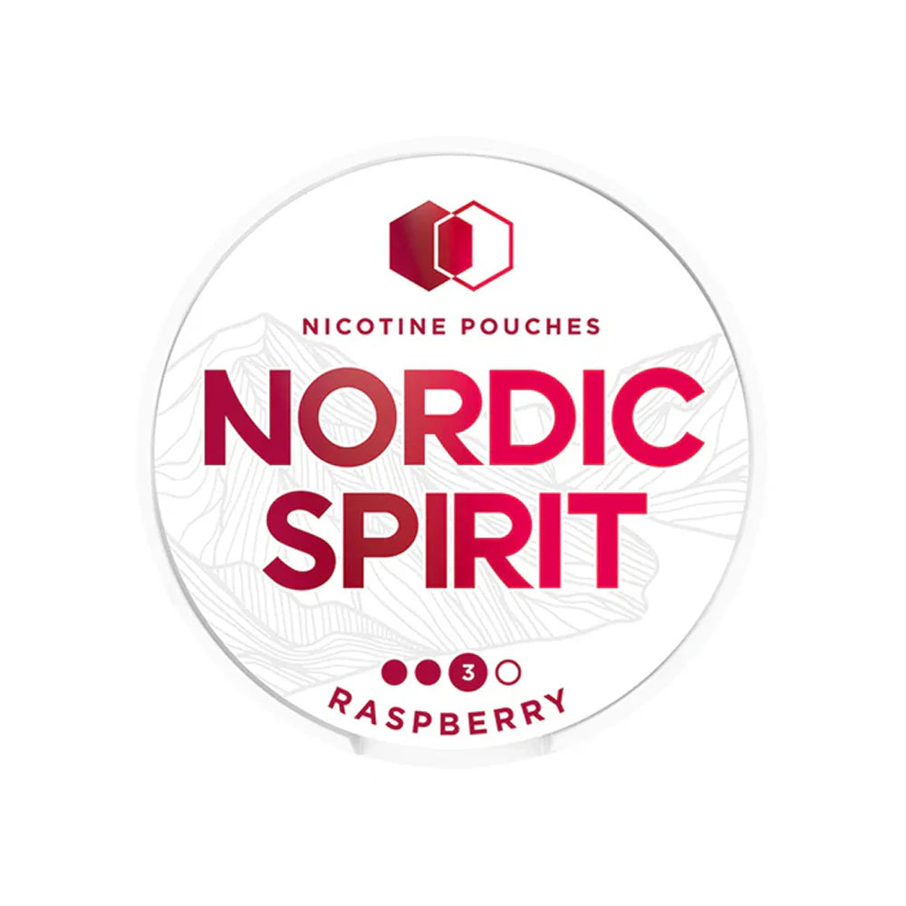 Nordic Spirit Nic Pouch Raspberry Strong 9mg