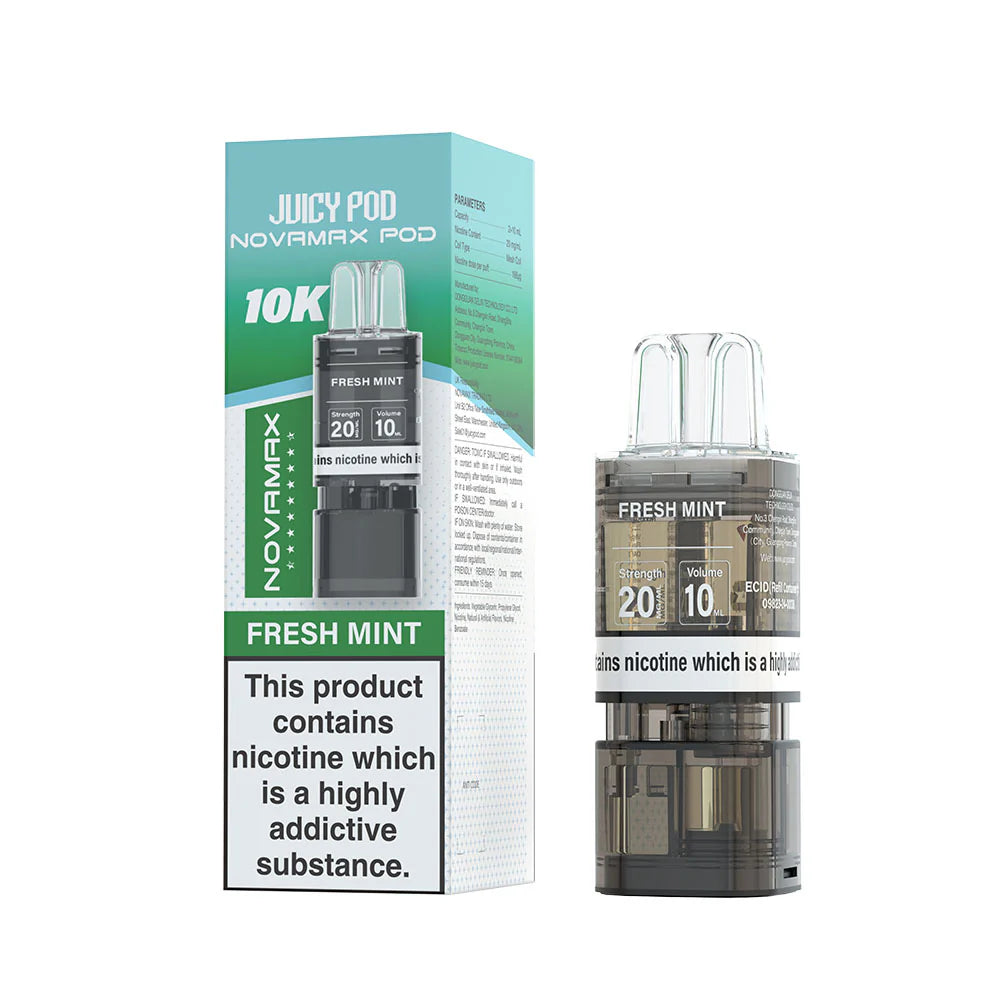 NOVAMAX 10K Pod Fresh Mint 20mg