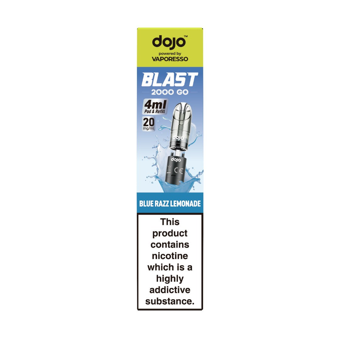 Dojo Blast 2000 Go Pod Blue Razz Lemonade