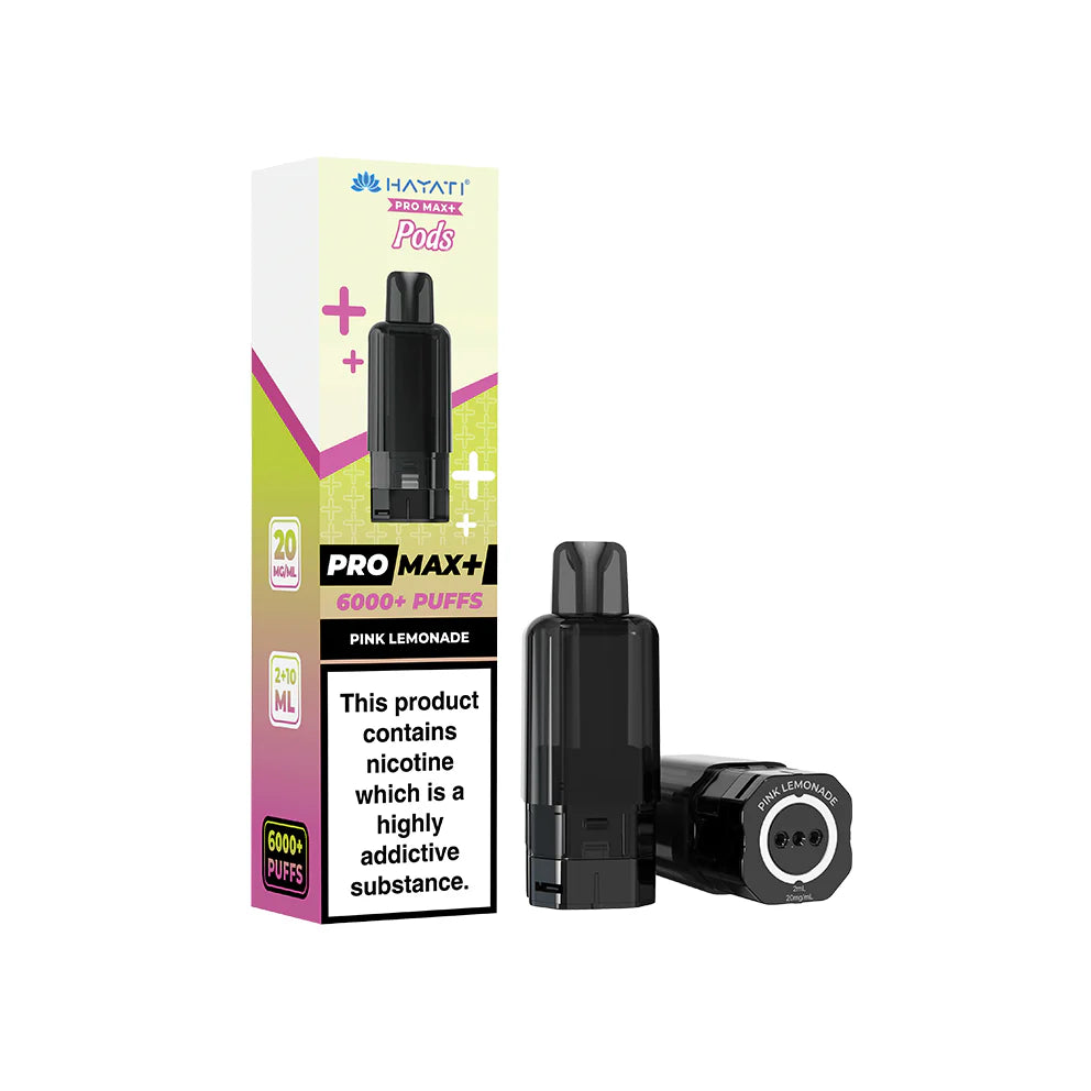 Hayati Pro Max+ Pods 20mg Pink Lemonade