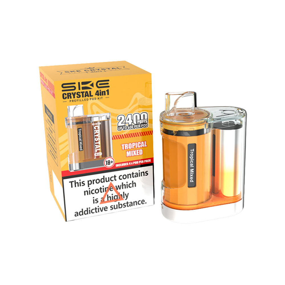 Crystal 4In1 Kit Tropical Mixed 20mg