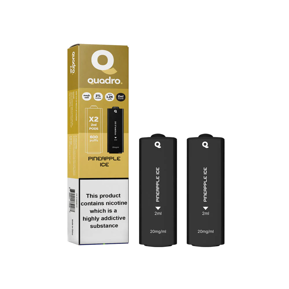 Quadro 2.4K Pods Pineapple Ice 20mg