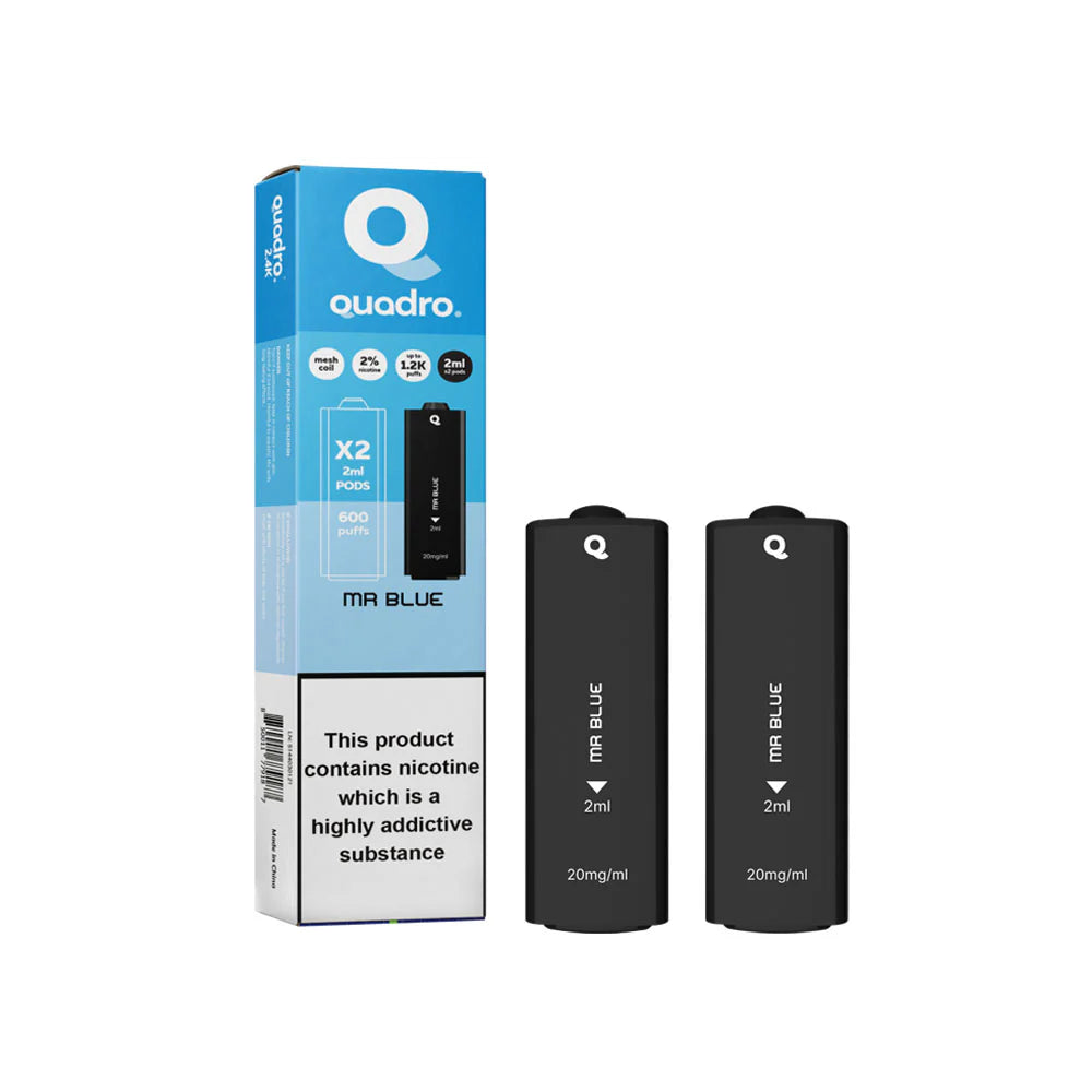 Quadro 2.4K Pods Mr Blue 20mg