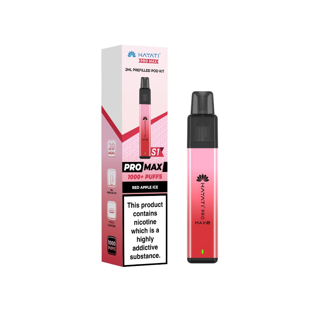 Hayati Pro Max S1 Kit Red Apple Ice