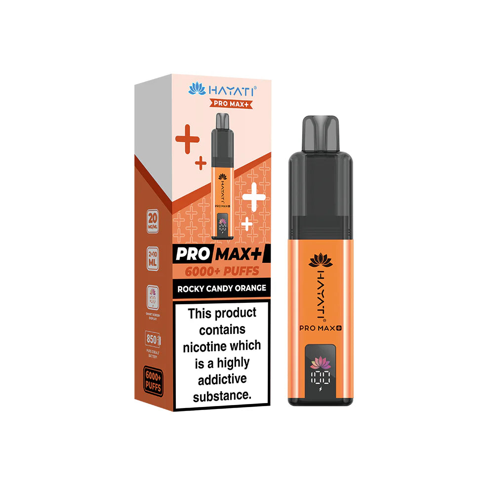 Hayati Pro Max+ Kit Rocky Candy Orange