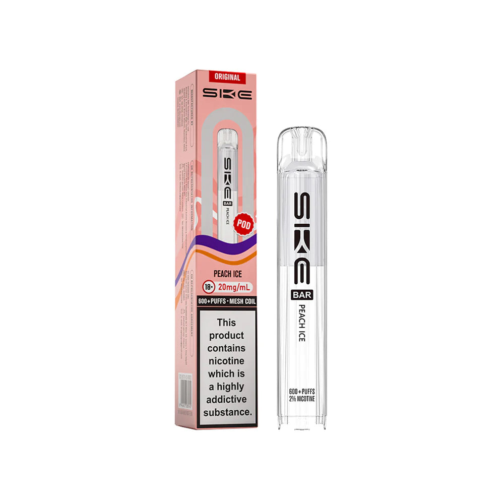 SKE Bar Replacement Pod Peach Ice