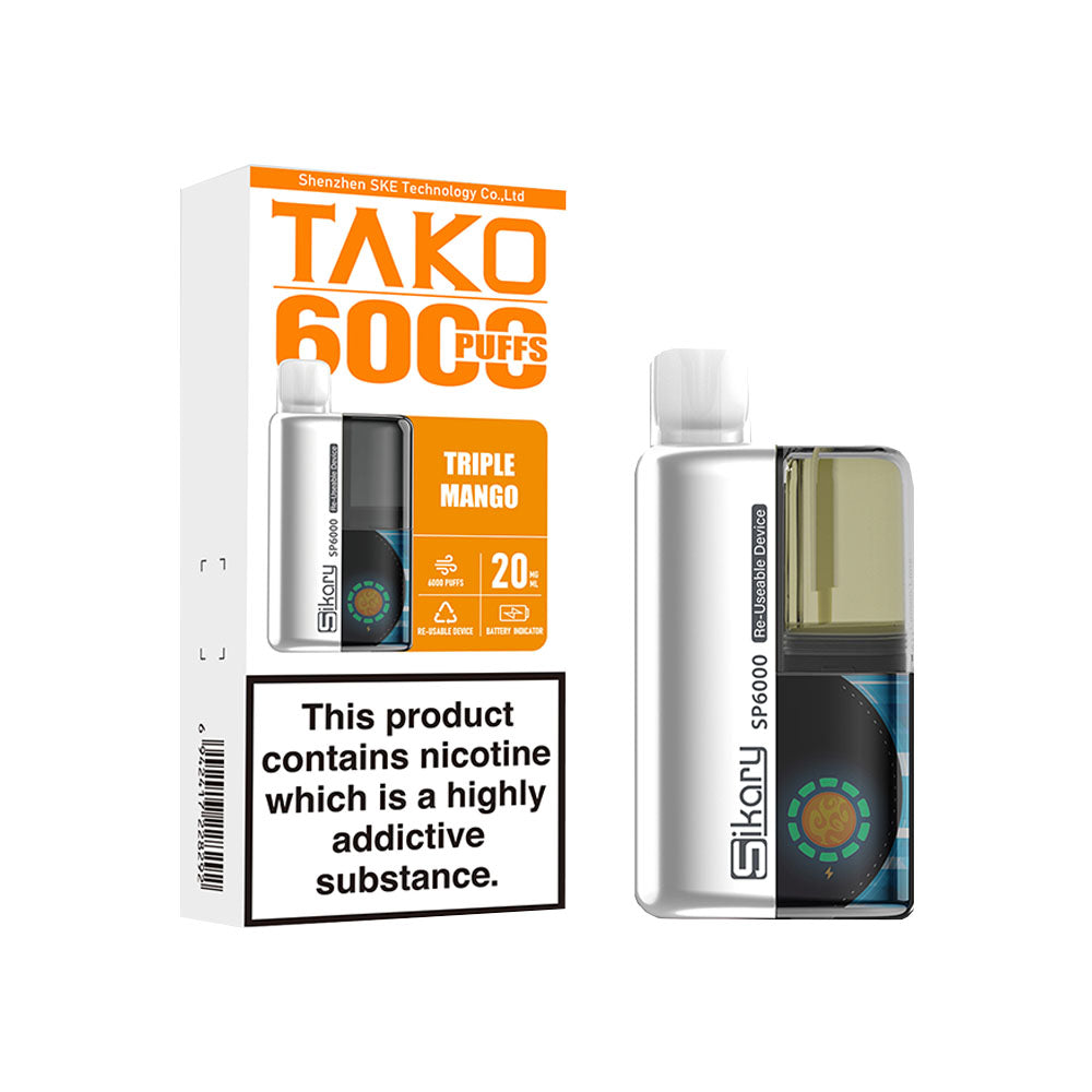 Sikary Tako SP6000 Triple Mango 20mg