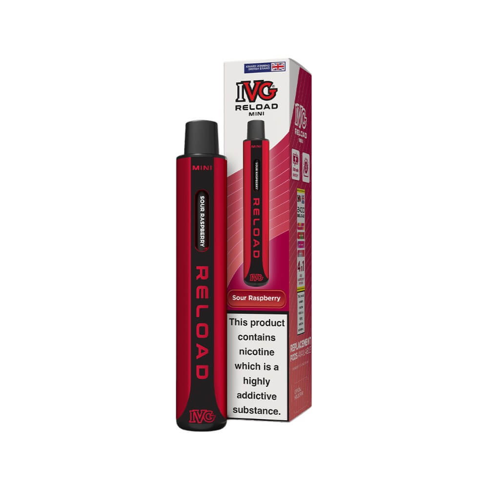 IVG Reload Mini Kit Sour Raspberry