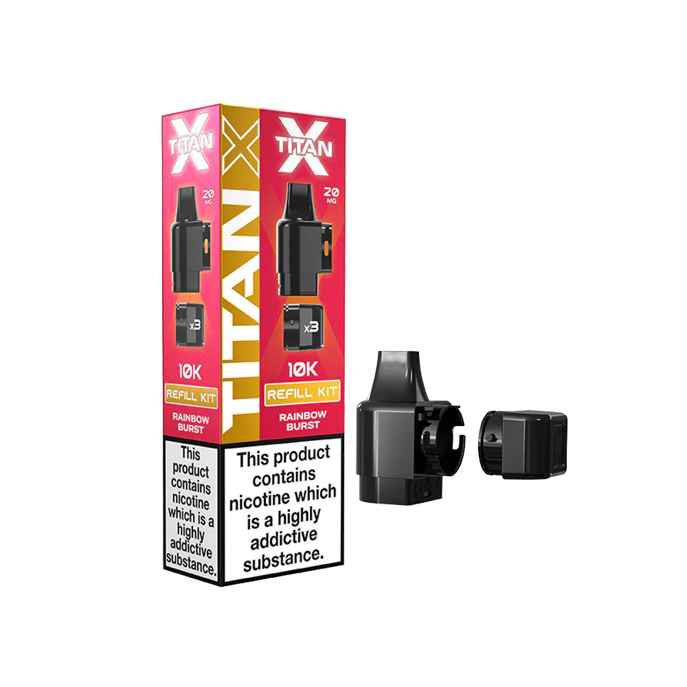 Titan X Refills 20mg Rainbow Burst