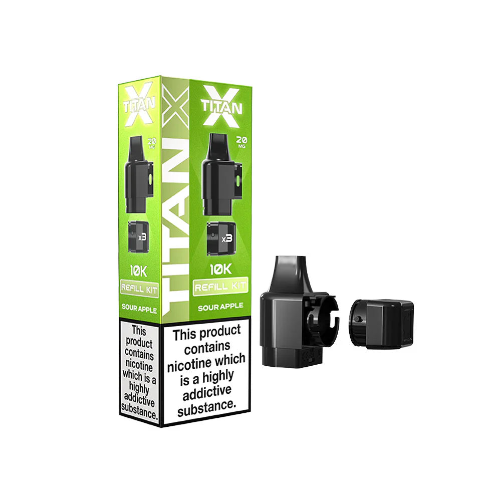 Titan X Refills 20mg Sour Apple