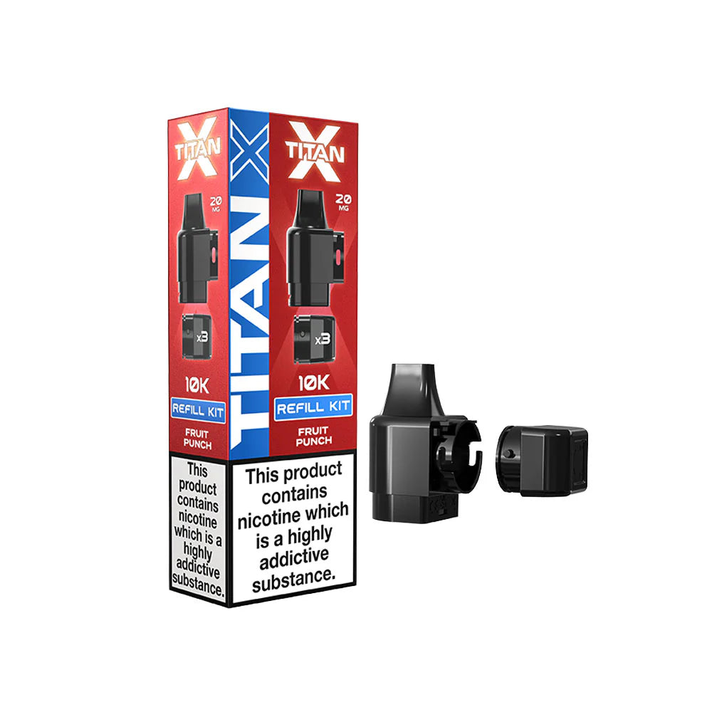 Titan X Refills 20mg Fruit Punch