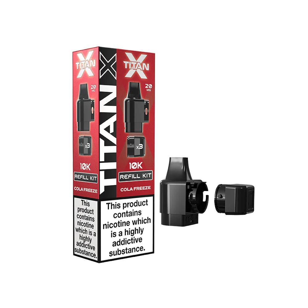 Titan X Refills 20mg Cola Freeze
