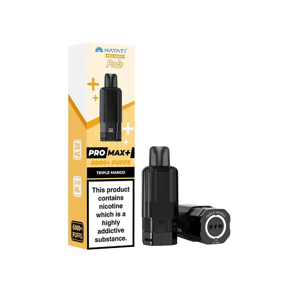 Hayati Pro Max+ Pods 20mg Triple Mango