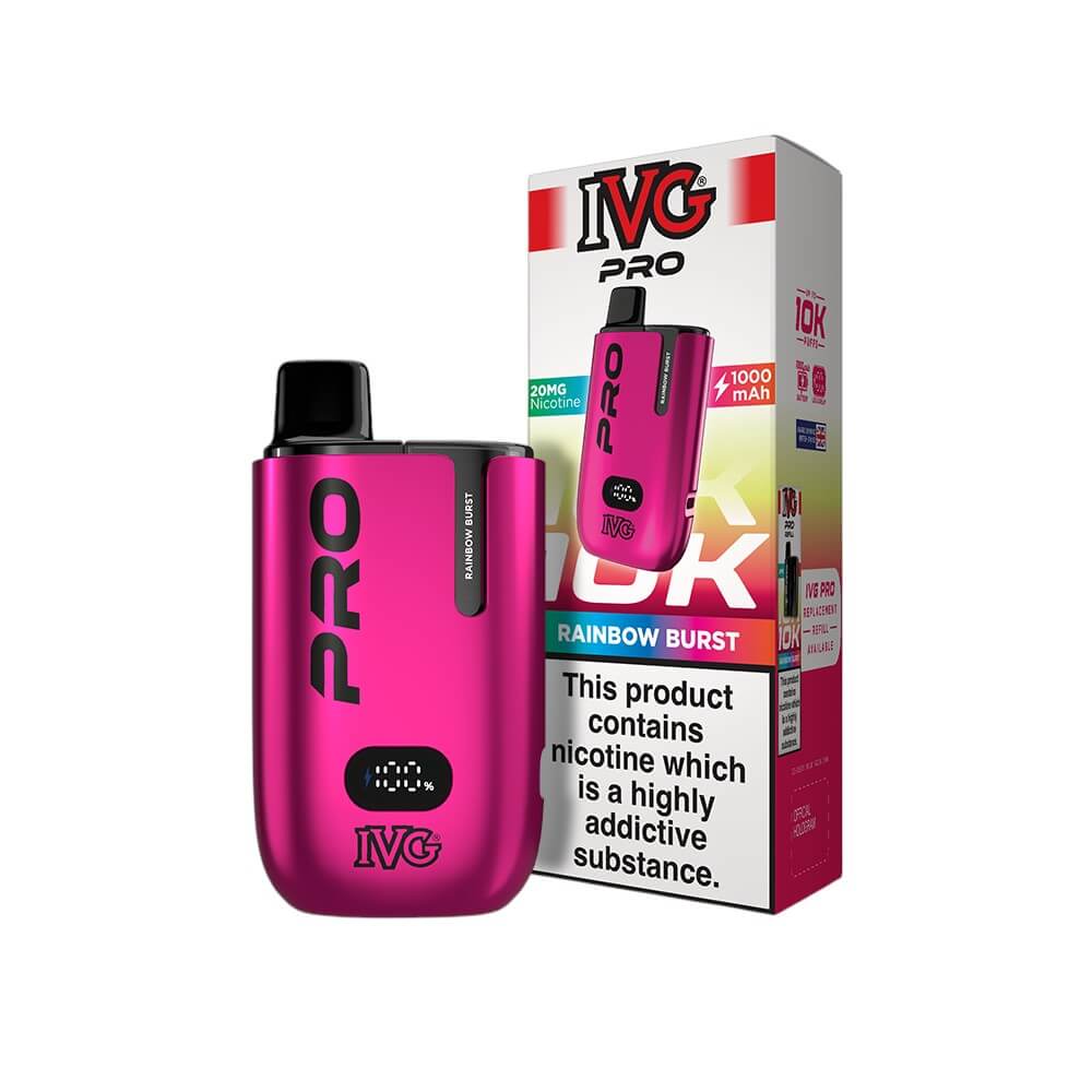 IVG Pro 12 Starter Kit Rainbow Burst 20mg