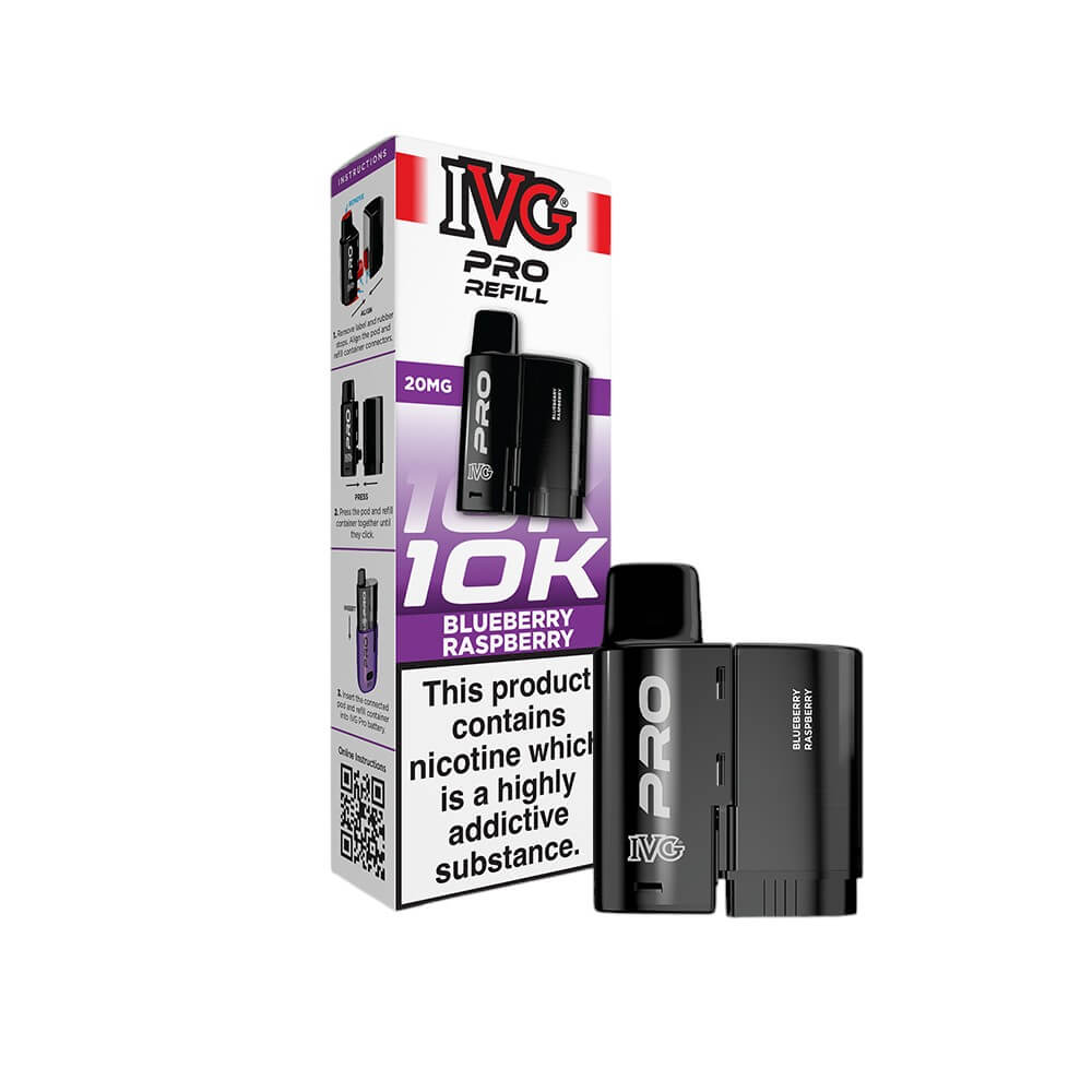 IVG Pro 12 Pods Blueberry Raspberry 20mg