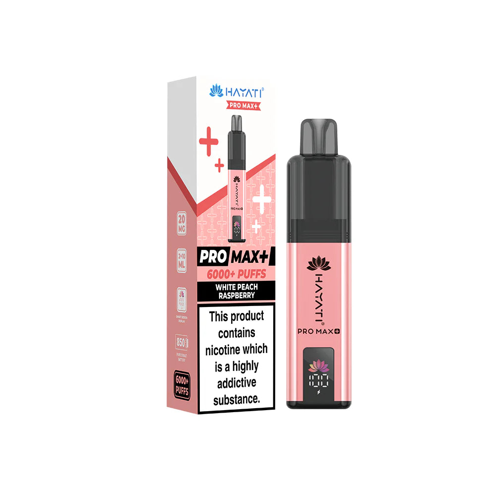 Hayati Pro Max+ Kit White Peach Raspberry