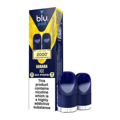 Blu 2 Pack Pods Banana Ice 20mg