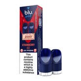 Blu 2 Pack Pods Strawberry Ice 20mg