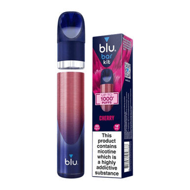 Blu Bar Rechargeable Kit Cherry 20mg