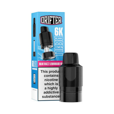 Drifter 6K Pod Blue Razz Lemonade Ice 20mg