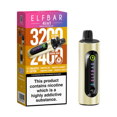 ELFbar 4in1 Prefilled Pod Kit Pineapple Edition 20mg