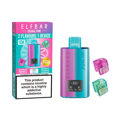 ELFbar Dual 10k Refillable Pod Kit Purple Edition