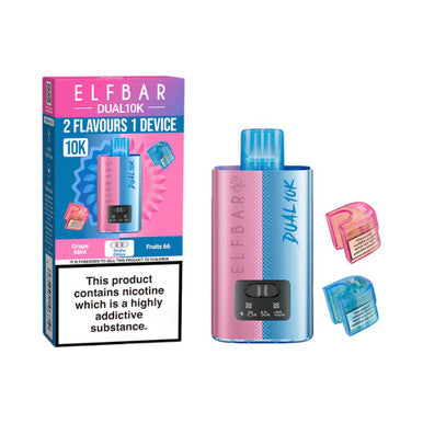 ELFbar Dual 10k Refillable Pod Kit Shisha Edition