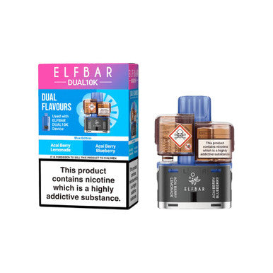 ELFbar Dual 10K Replacement Pod Blue Edition