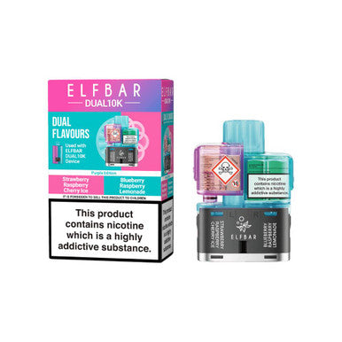 ELFbar Dual 10K Replacement Pod Purple Edition