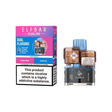 ELFbar Dual 10K Replacement Pod Shisha Edition