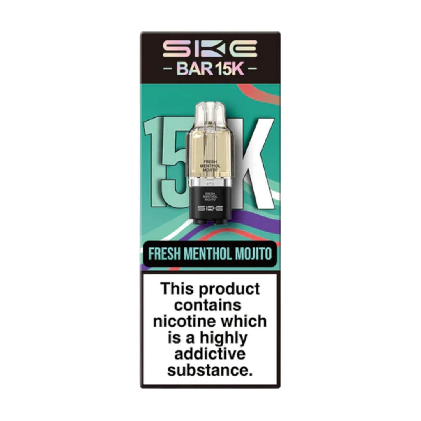 SKE Bar 15k Pod Fresh Menthol Mojito