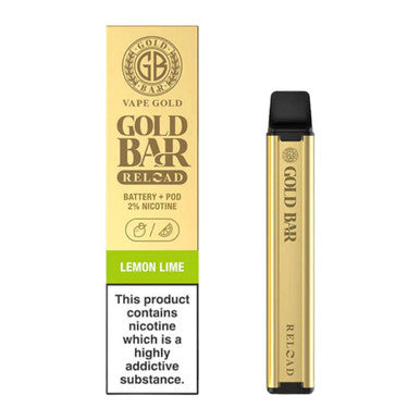 Gold Bar Reload Kit with Lemon Lime Pod 20mg