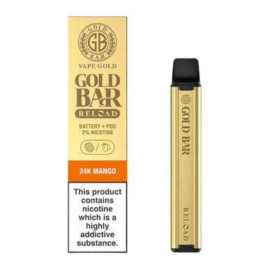 Gold Bar Reload Kit with Mango Pod 20mg