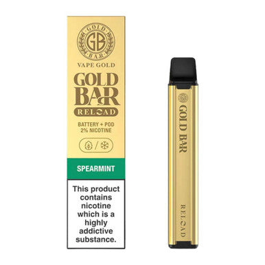 Gold Bar Reload Kit with Spearmint Pod 20mg