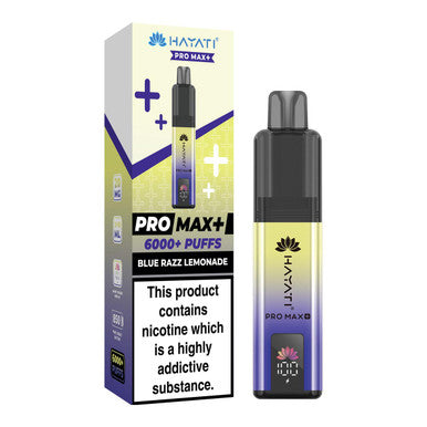 Hayati Pro Max+ Kit Blue Razz Lemonade