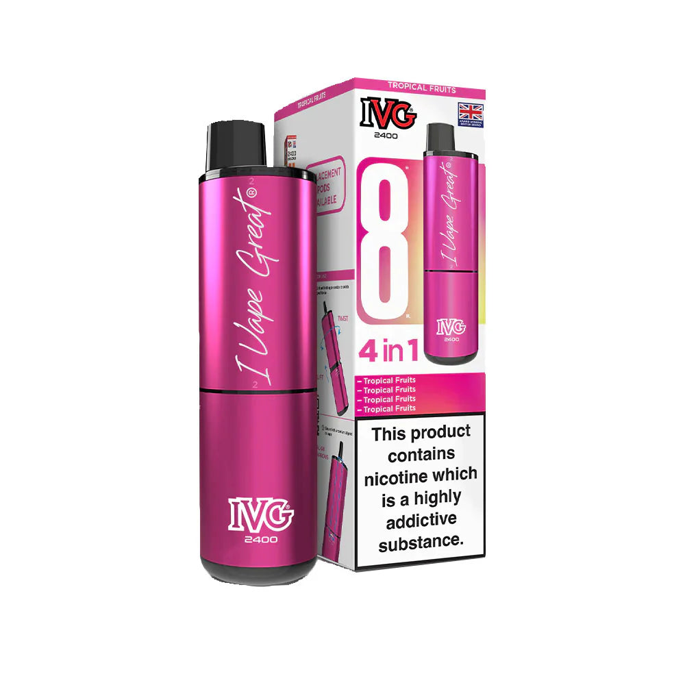 IVG 2400 Rechargeable Kit Tropical Fruits