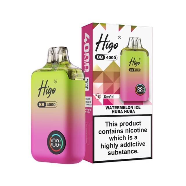 Higo BB 4000 Kit Watermelon Ice Huba Huba