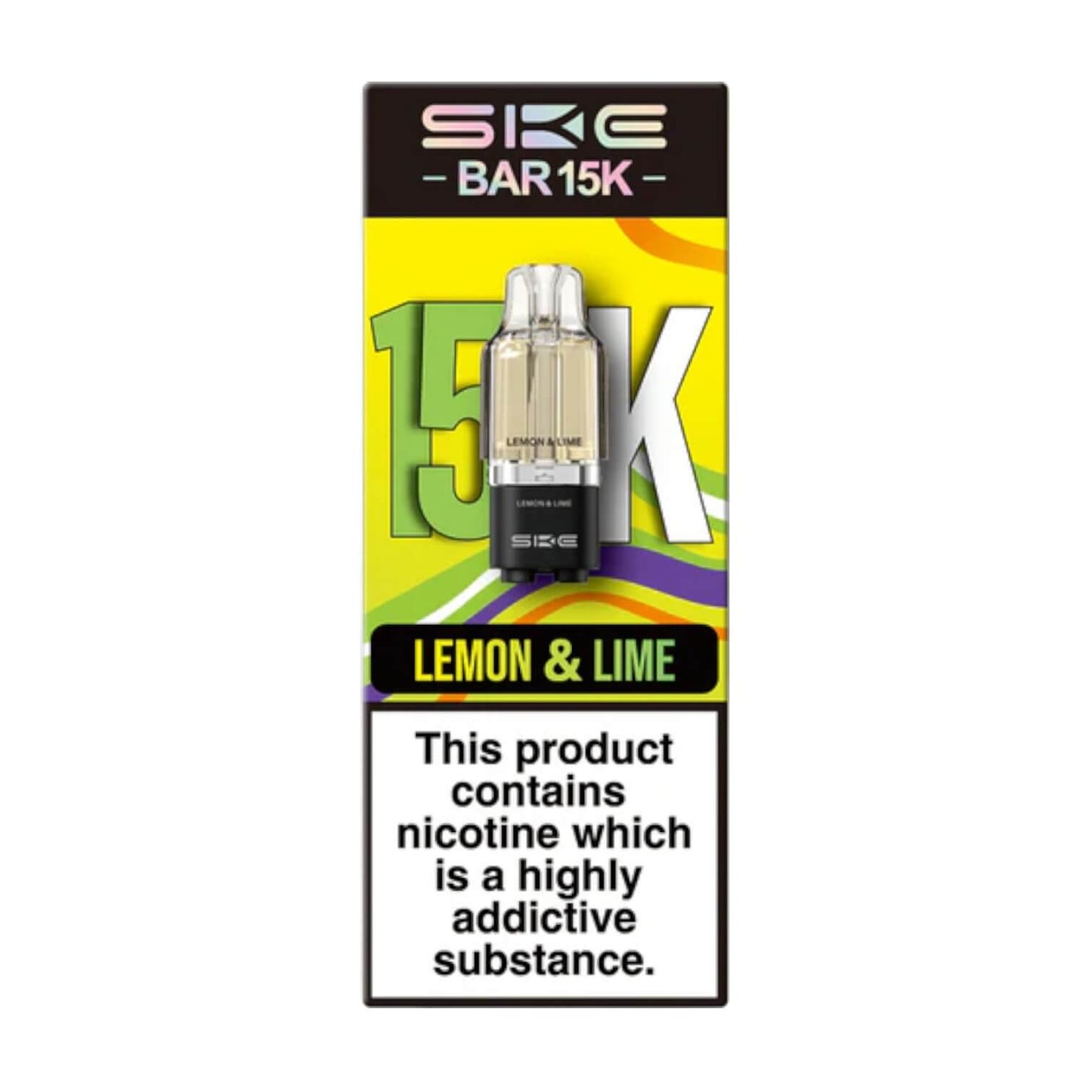 SKE Bar 15k Pod Lemon & Lime