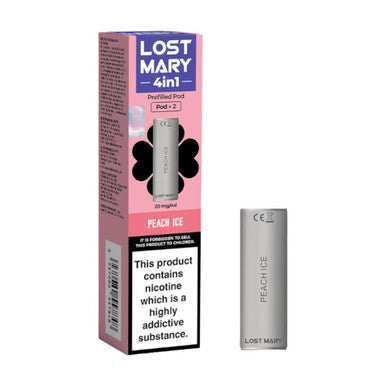 Lost Mary 4 in 1 Pod Peach Ice 20mg