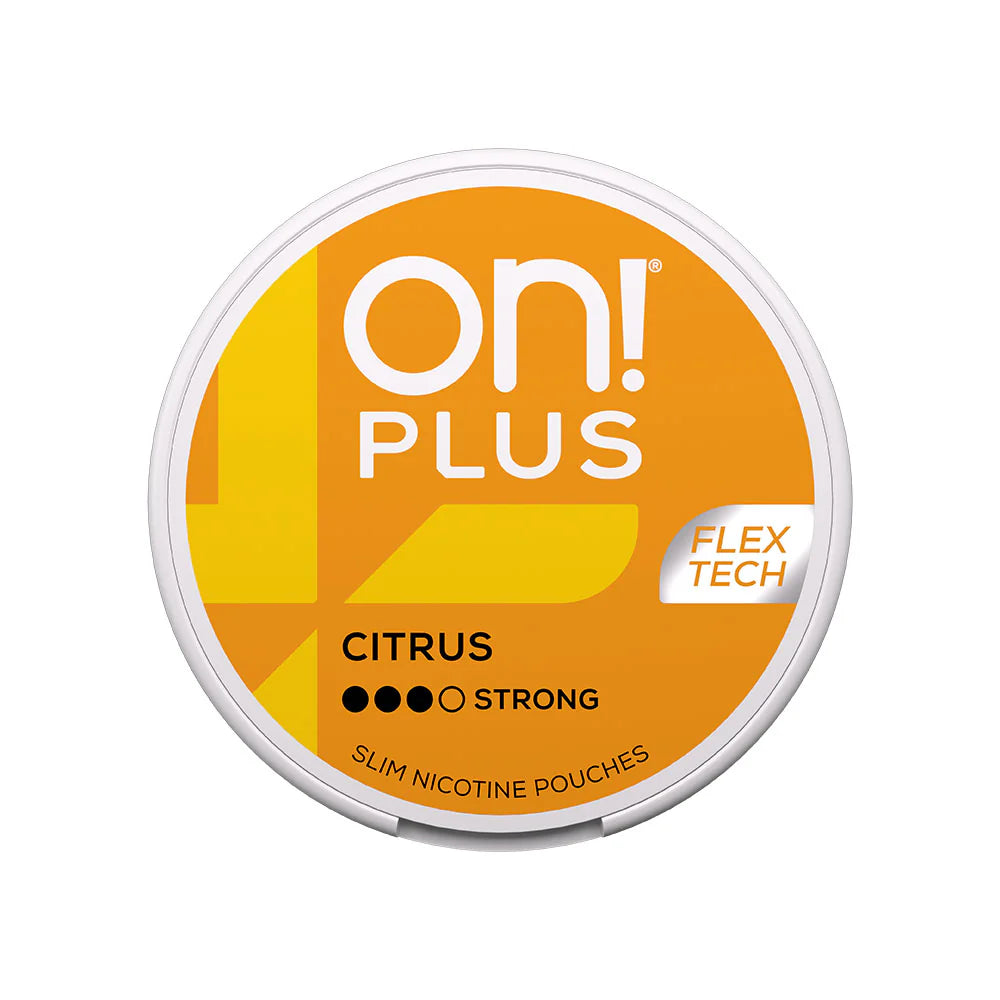 on!®PLUS Citrus Strong 9mg